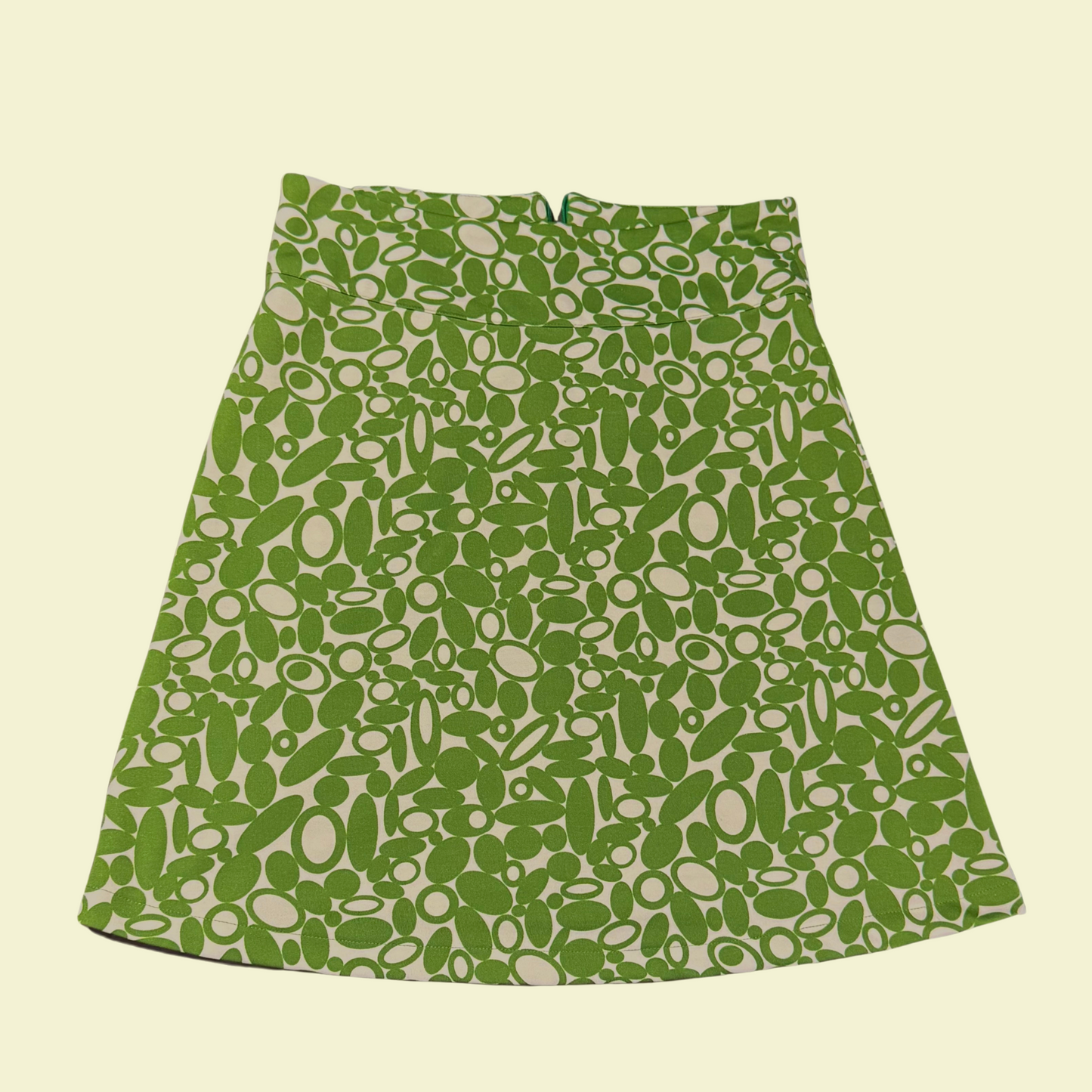 (S-M) Y2K Green Midi Skirt