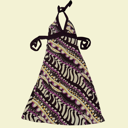 (S-M) Y2K Tie Back Dress